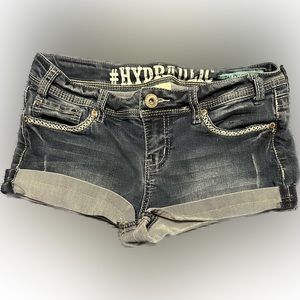 Hydraulic Dailey Low Rise Jean Shorts